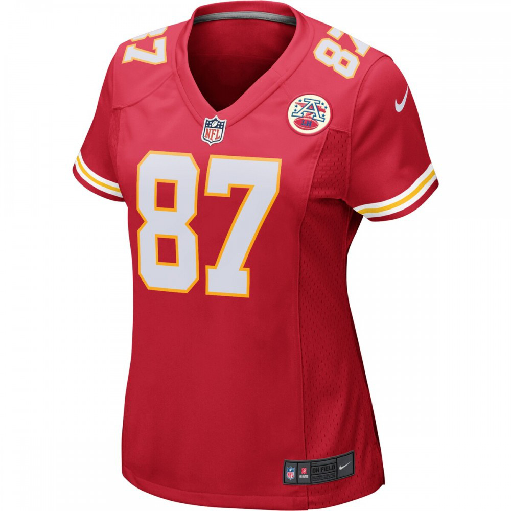 Travis Kelce Kansas City Chiefs Nike Women's Game Jersey - Red-Profan Arena